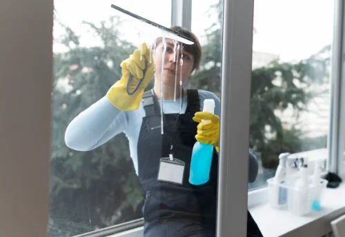 Nettoyage de vitres intérieures et extérieures à la Ferté-Saint-Cyr
